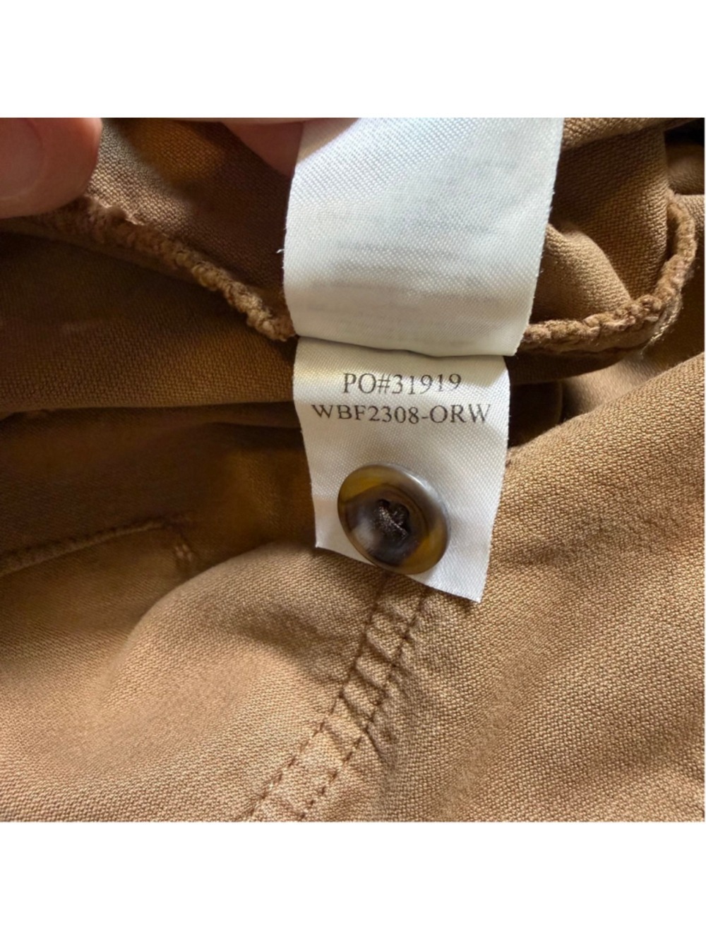 Faherty Stretch Corduroy Mini Skirt Organic Cotton Size 8 - Picture 5 of 8